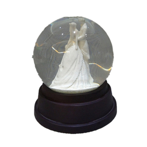 Personalized Snow Globe Couple Cute