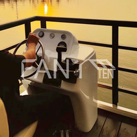 Maison flottante luxueuse, maison mobile modulaire, mini-maison, hôtel préfabriqué flottant, maison flottante solaire, maison flottante de type yacht
