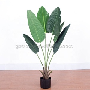 Nouveautés : Arbre bananier artificiel et plante oiseau de <span class=keywords><strong>paradis</strong></span> en plastique pour aménagement paysager décoratif - Product Image 6