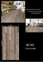 Moderner Luxus 4mm PVC Rutschfester SPC Vinylboden Wasserdichter Klick-Verschleißfester Glatter Dielenbelag für Krankenhaus Hotel Innenbereich