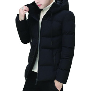 Nouvelle Veste D'hiver Hommes Casual Blanc Duvet de canard Chaud À Capuche Manteaux Hommes Outwear Coupe-Vent Épaissir Parkas veste à bulles homme/femmes - Product Image 4