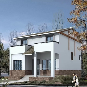 <span class=keywords><strong>Villa</strong></span> et hôtel en acier léger personnalisés, maison préfabriquée moderne de luxe avec garantie de 3 ans, vente chaude - Product Image 2