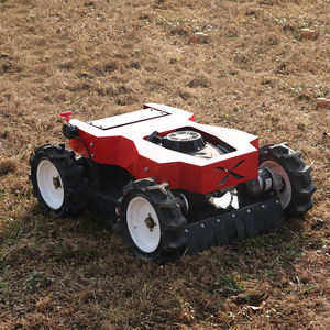 Cortacésped Eléctrico Autopropulsado 4WD con Robot de Control remoto de motor de 4 tiempos para cortar malezas, transmisión inalámbrica de 4 ruedas eficiente - Product Image 4