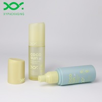 Xypackaging Conteneurs de bouteilles d'emballage vides en plastique PET givré de 100ml 3.4oz
