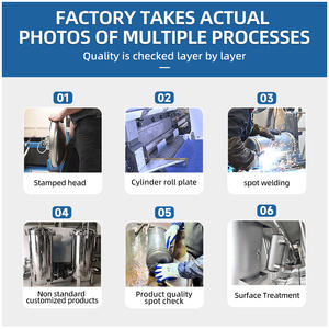 خزان هواء أفقي 10 لتر معتمد من الفولاذ الكربوني-قابل للتخصيص مع شهادة - Product Image 6