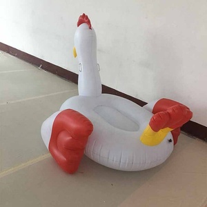 Flotteur gonflable en forme de dinde pour piscine, parc aquatique - Product Image 2