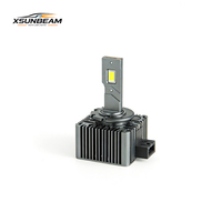 Piezas Automotrices de Alta Calidad, Bombillas LED D1S 6500K para Faros Delanteros de Automóvil, Resistentes al Agua