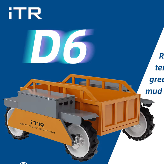 All-Terrain Remote Control Agricultural Transport Vehicle New Condition Cart Machine for Machine Equipment