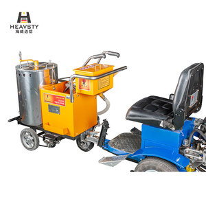 Macchina per Segnaletica Stradale Termoplastica a Strisce Zebrate HEAVSTY HW860, Tipo Cavalcabile con Propulsione Assistita - Product Image 6