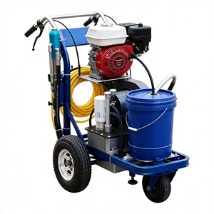 Équipement de marquage routier à peinture froide sur base stable de 120 kg pour ponts et voies de péage - Product Image 1