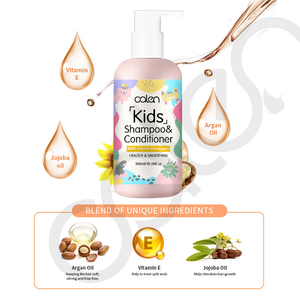 Luxfume - Set de Cuidado Capilar para Bebés al por Mayor, Champú y Acondicionador 100% Naturales y Suaves para Limpiar los Rizos, Fórmula Amigable para Niños - Product Image 2
