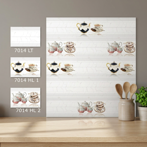 Marque OEM Vistaar 10x15 carreaux de mur en céramique émaillée finition brillante 250x375 conception de cuisine brique réfractaire à bas prix pour l'extérieur indien - Product Image 5