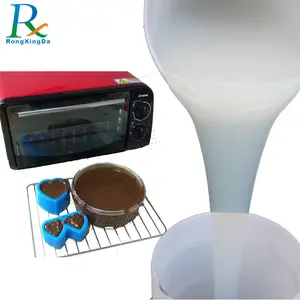 1:1 silicone líquido de qualidade alimentar para borracha de silicone de moldagem de chocolate