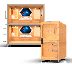 Pods Sleep Cabin Sleeping Pod Box Capsule-Hotel Capsule Med Bed