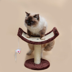 Plataforma Curva Moderna <span class=keywords><strong>para</strong></span> <span class=keywords><strong>Gatos</strong></span> con Arco Estable, Muebles de Lujo <span class=keywords><strong>para</strong></span> Mascotas, Venta Directa de Fábrica - Product Image 5