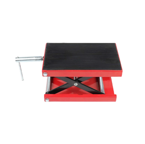 <span class=keywords><strong>Elevador</strong></span> de tijera central para motocicleta de cubierta ancha, soporte de reparación de gato, soporte de manivela para bicicletas - Product Image 3