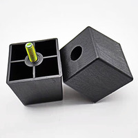 Pieds de canapé en plastique modernes et durables 52x50x50mm, forte capacité de charge, modèle Xiangsheng 815, installation facile, livraison rapide en 5 jours