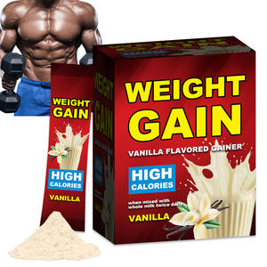 Proteína en polvo Nutrición alta en calorías Batido Sabor a vainilla Ganador de peso Suplemento de proteína en polvo con vitaminas y minerales - Product Image 1