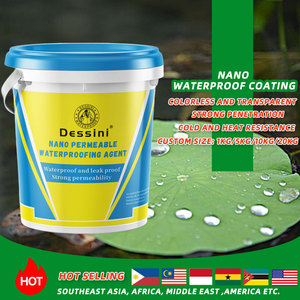 Revêtement liquide concentré Dessini Nano <span class=keywords><strong>Agent</strong></span> de pénétration imperméable pour murs de toit Matériaux d'étanchéité hydrophobes - Product Image 2