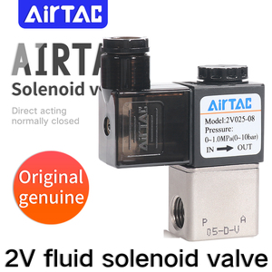 Van Điện Từ Chất Lỏng AIRTAC 2V02506/08AC220V/DC24V Van Điện Từ Tích Hợp 2V025 - Product Image 2