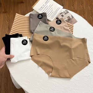 FF2821 mutandine di seta di ghiaccio senza cuciture da donna senza cuciture Hipster invisibili slip di un pezzo biancheria intima da donna a metà vita di seta di ghiaccio mutandine - Product Image 6