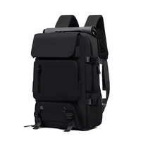 Tas Ransel Olahraga Luar Ruangan Bergaya Bahan Polyester Kapasitas Besar Kompartemen Sepatu Bernapas untuk Gym, Hiking, dan Perjalanan