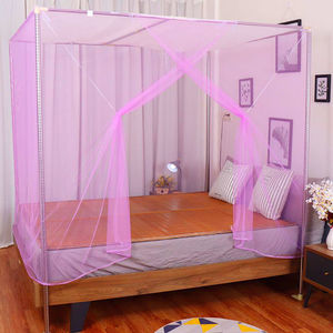 Mosquito Net <strong>Dormitory</strong> Bunk <strong>Bed</strong> Mosquito Net Free Installation Zip Dustproof square Top Mosquito Net