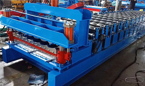 Single Layer Aluzinc Roofing Roll Forming Machine Ibr Roofing Making Machine - Product Image 4