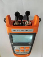 NOVKER NK302 Multimètre optique 3-en-1, mesureur de puissance optique + source lumineuse 1310/1550nm, localisateur visuel de défauts, testeur de fibre FTTH