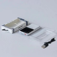 Power Bank untuk Perjalanan Bisnis 10000mah/20000mAh PD22.5W Harga Supplier Kualitas Tinggi Power Bank Layar Digital Dilengkapi 2 Kabel