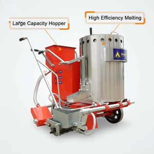 Electric Drive Road Marking <b>Machine</b> Lithium Battery Assisted Automatic <b>Walking</b> Thermoplastic Road Marking Paint <b>Machine</b> - Product Image 3