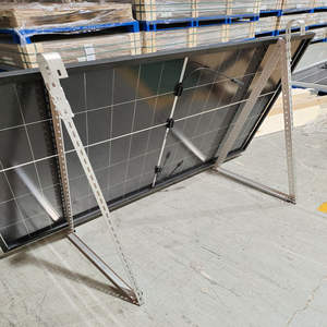 Support de <span class=keywords><strong>fixation</strong></span> <span class=keywords><strong>solaire</strong></span> durable pour <span class=keywords><strong>balcon</strong></span> avec contrôleur MPPT, batterie lithium-ion et crochet à angle réglable pour panneaux monocristallins - Product Image 1