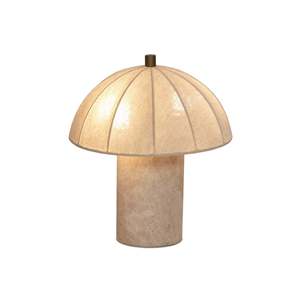 Travertine Table Lamp E27 Led 220V Switch Control Eye Caring For Bedroom Guesthouse <b>Decorative</b> <b>Lighting</b> - Product Image 4