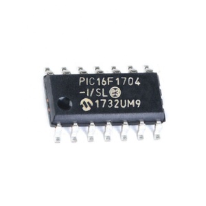 ไอซี MCU 8 บิต 7KB แฟลช 14SOIC ชิ้นส่วนอิเล็กทรอนิกส์ใหม่แท้ PIC16F1704  PIC16F1704-I/SL - Product Image 1