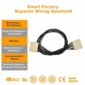 Connecteur isolé PTFE pas de 2,54 mm pour faisceau de câblage électronique de drones, modèles RC, projets électroniques DIY, informatiques et motos - Product Image 2