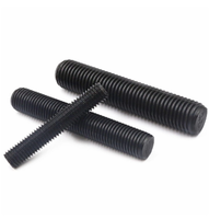 Black Oxide ASTM A193 B7 All Thread Rod 35CrMo Alloy Steel Full Thread Stud for Pressure Vessel