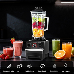 เครื่องปั่นอเนกประสงค์ขนาด 2 ลิตร สำหรับงานหนัก พร้อมโถปั่นขนาด 600 มล. ใบมีด 6 ใบ ความเร็วสูง สำหรับร้านอาหาร ครัว และผู้ผลิต - Product Image 3