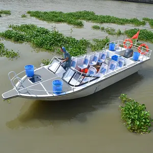Professional Boat Supplier Affordable Fishing Racing Boat Patrol Boat 12 Persons Yacht Without Stern Drive Engine