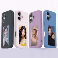 Coque de téléphone Soonleader 2025 Hot Hola DIY à motif, écran E-ink, fonction NFC pour iPhone 17 14 15 16 Pro – Nouvelle Arrivée