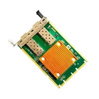 Serveur IA 10 Gigabit, adaptateur réseau fibre optique double port pour carte mezzanine OCP avec puce Intel 82599ES, équipement fibre optique
