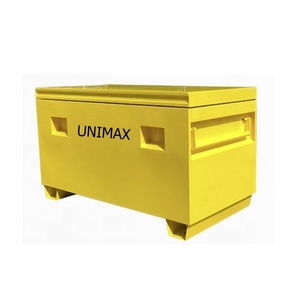 Factory Wholesale Cheap Industrial Heavy Duty Steel Jobsite Work <b>Tool</b> Storage Gang <b>Box</b> Chest Yellow Powder Coated - Product Image 5