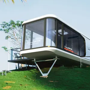 Zcamp Z5 cápsula de acampamento casa pré-fabricada modular casa cápsula espacial pré-fabricada 29,8 metros quadrados