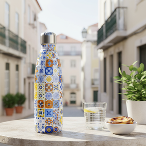 Bottiglia termica a doppia parete, senza BPA, in acciaio inossidabile 18/10, 500 ml. Lisbona (Ibili 758450W) - Product Image 3