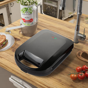 3 em 1 aço inoxidável elétrico sanduíche Waffle Maker <span class=keywords><strong>Grill</strong></span> Press com placas intercambiáveis para uso doméstico garagem ao ar livre - Product Image 2
