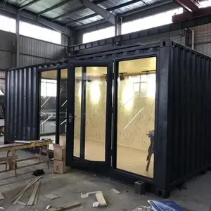 China leveranciers Mobiele Pop-Up koffie winkel container ontwerp/20ft geprefabriceerde verzending container koffie winkel