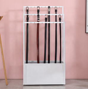 Belt <b>Stand</b> <b>Display</b> Metal Hanging Belt <b>Display</b> <b>Stand</b> With Hooks - Product Image 2