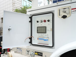 Remorque mobile rotative de tour de surveillance de panneau solaire pour des affaires de location <span class=keywords><strong>ou</strong></span> de revente - Product Image 6