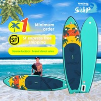 [SF Express Livraison Gratuite] Planche à Pagaie Gonflable pour Débutants - Planche de Surf Gonflable Antidérapante en PVC 0,9 mm