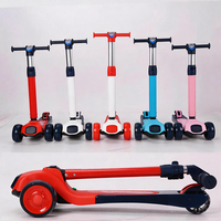 Trottinette pliable 3 roues pour enfants de 2 à 8 ans, avec roues lumineuses, conforme EN71, pour la Foire de Canton 2026