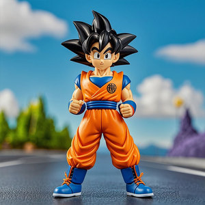 Goku Mini PVC Figure Anime Collectible <b>Toy</b> For Kids <b>Desk</b> Display - Product Image 5